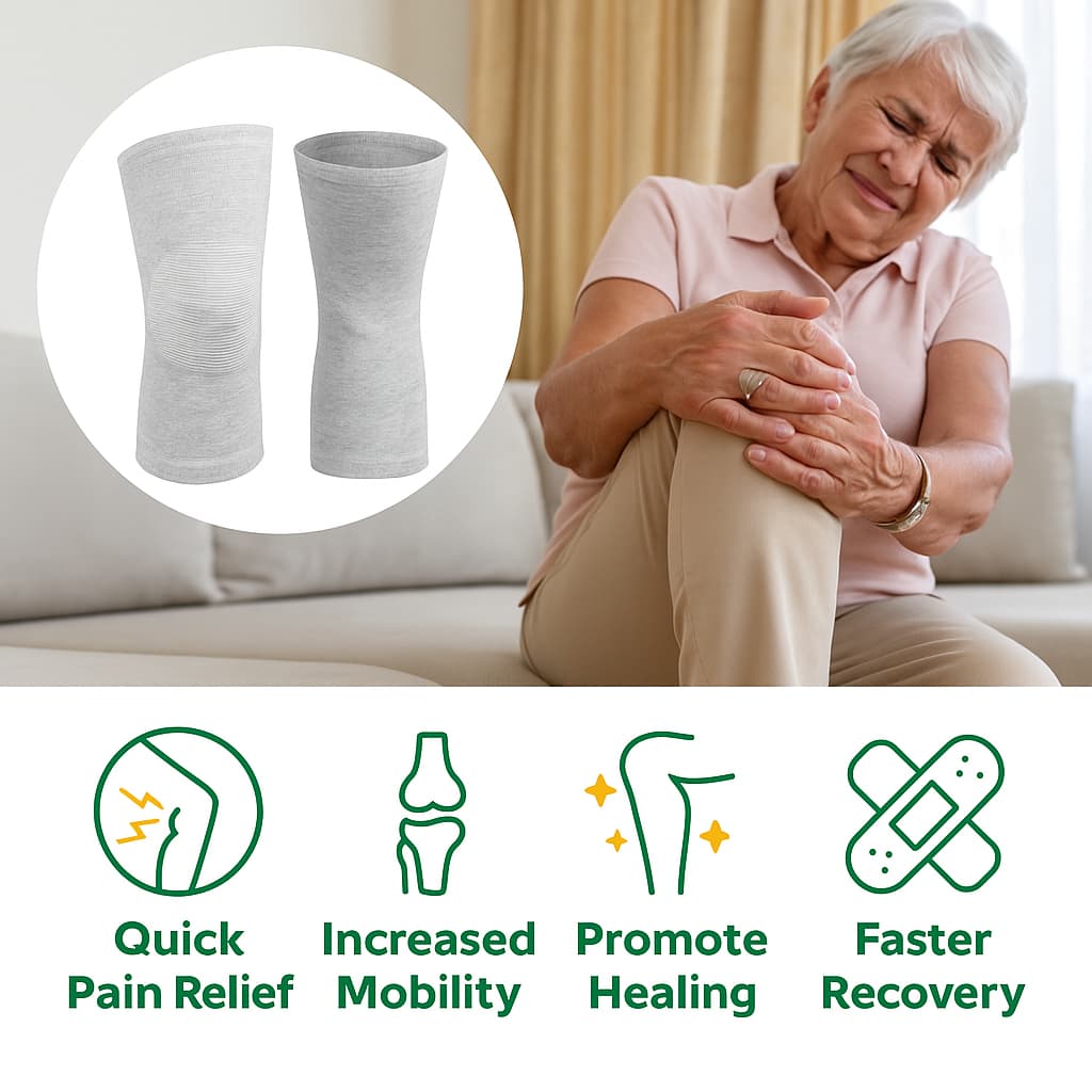 Bamboo Knee Compression TM
